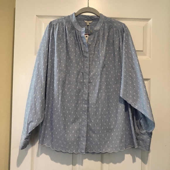 ⭐️⭐️HOST PICK⭐️⭐️ NWT Joie Abidan Clip Dot Blouse - Picture 7 of 13
